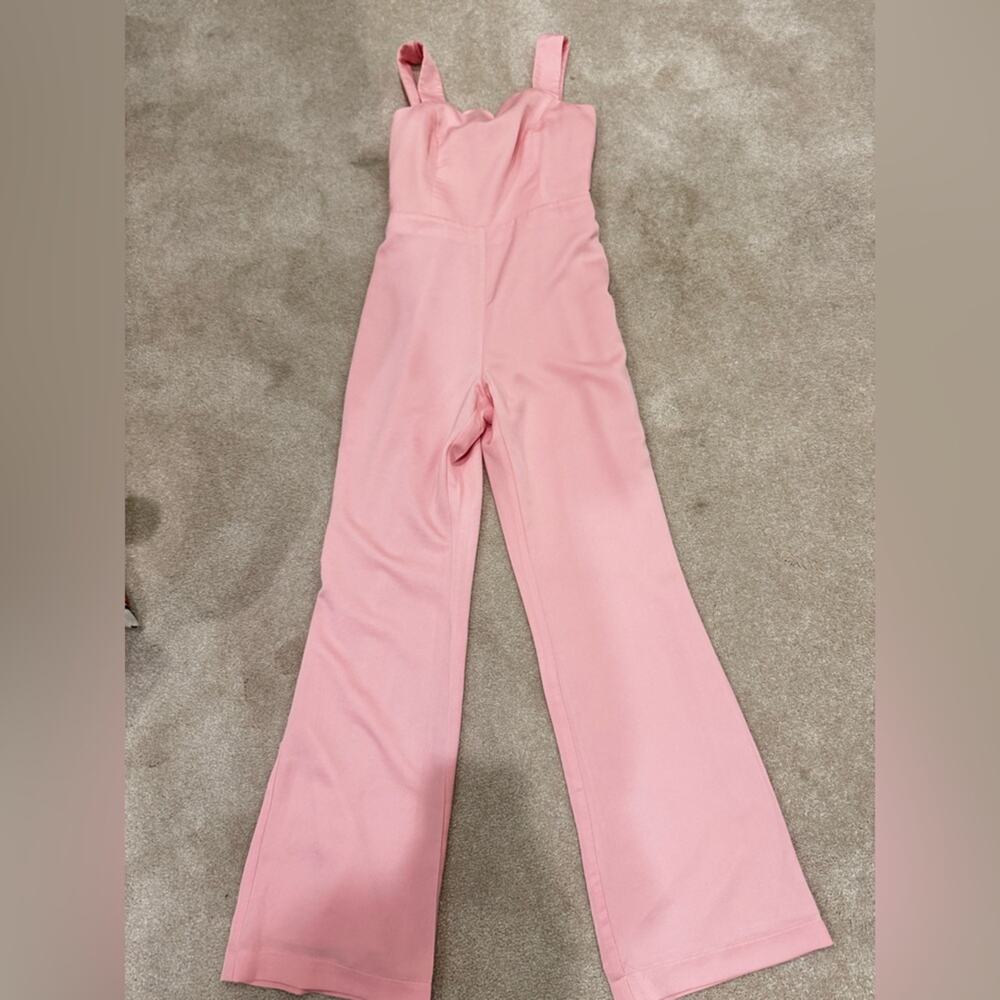 Adelyn Rae Pink Jumpsuit, size XS